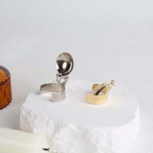 Adjustable Gold & Silver Automatic Candle Snuffer Stainless Steel Taper Extinguisher for 0.6-1 inch Diameter Candles 