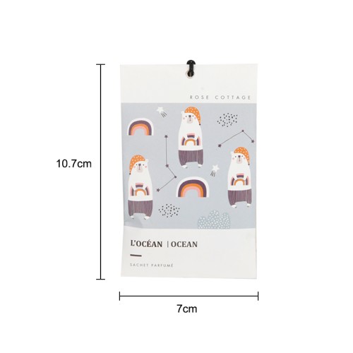 Hot Selling Car Scent Hanging Sachets Fragrance Manufacturers Car Scent Air Freshener for Drawer and Closet