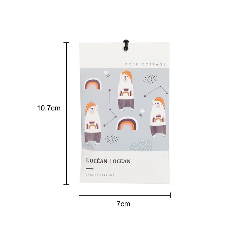 Hot Selling Car Scent Hanging Sachets Fragrance Manufacturers Car Scent Air Freshener for Drawer and Closet 