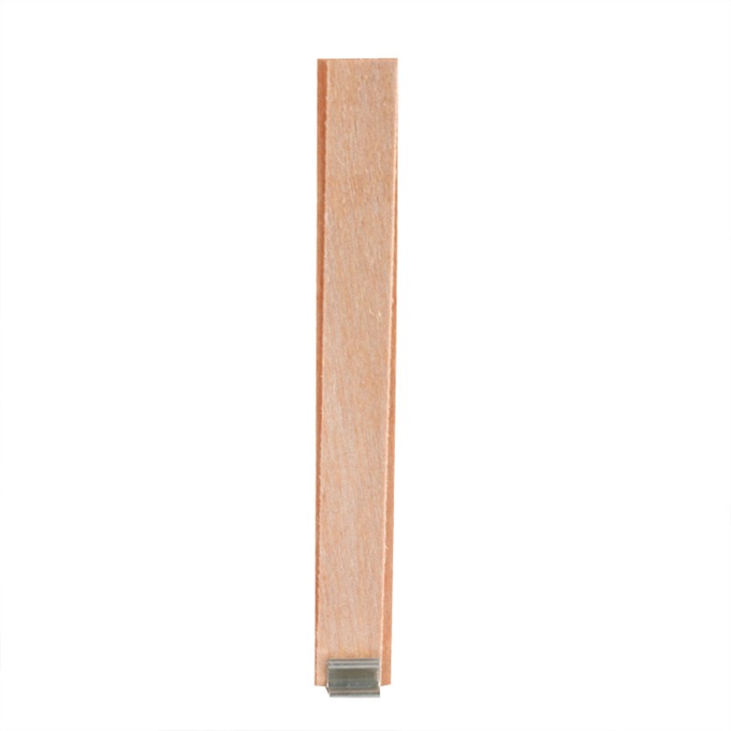 Natural Soy & Coconut Wax Candle with Smokeless Wood Wicks Monolayer Double Layered for Fragrance Candle Making 