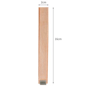 Natural Soy & Coconut Wax Candle with Smokeless Wood Wicks Monolayer Double Layered for Fragrance Candle Making 
