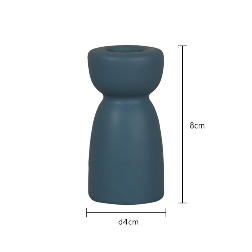 Modern Candlelight Dinner Home Decor Multi-Color Tapered Candle Stand Ceramic Taper Candle Holder Candlestick Holders
