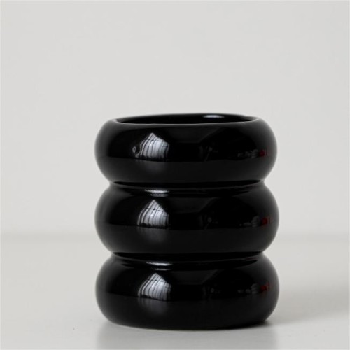 2023 New High Quality Home Decor Candlestick Empty Circle Ceramic Scented Candle Jar Candle Container Cup for Weddings Christmas