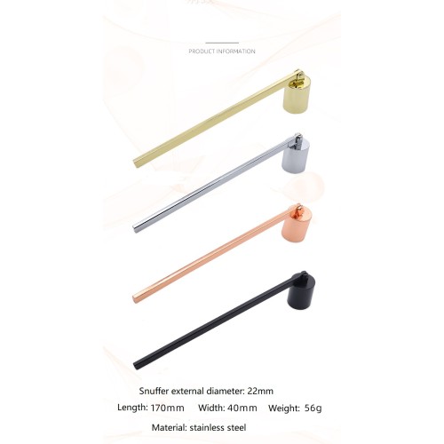 Stainless Steel Scented Candle Extinguishing Cover Tool Wholesale Unique Candle Snuffer Set