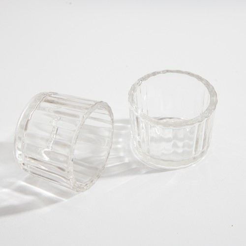 Custom Color Small Votive Candle Holder Clear Glass Tealight Candle Holder for Wedding Party Table Centerpieces Decor