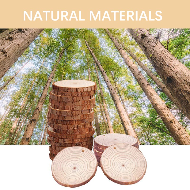Wholesale Home Decoration Cheap Heat Resistant Pine Natural Wood Round Coffee Cup Coasters 