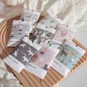 Hot Selling Car Scent Hanging Sachets Fragrance Manufacturers Car Scent Air Freshener for Drawer and Closet 