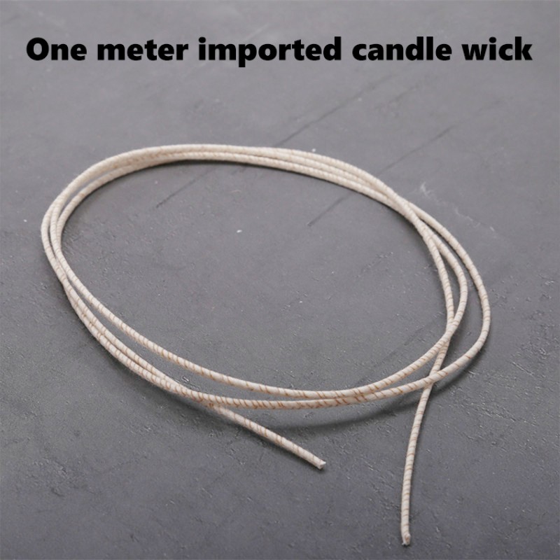 Wholesale Organic Cotton Wick Holder with Long Color Cotton Wire Core for Candles Fragrance Accessories 