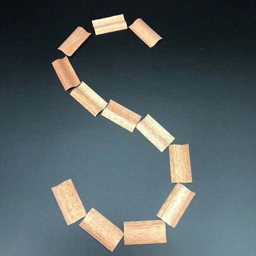 S-Type Handmade Wood Wick Clips with Holder Eco-Friendly Smokeless Core for Candles & Fragrance Accessories