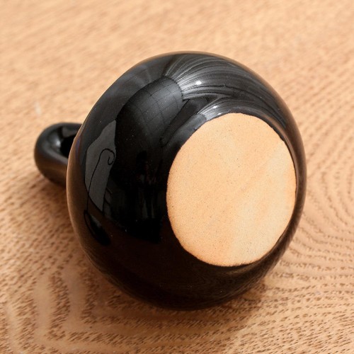 Black Creative Halloween Hanging Shape Tea Light Candle Holders Tear Drop Oil Warmer Essential Oil Wax Melt Burner