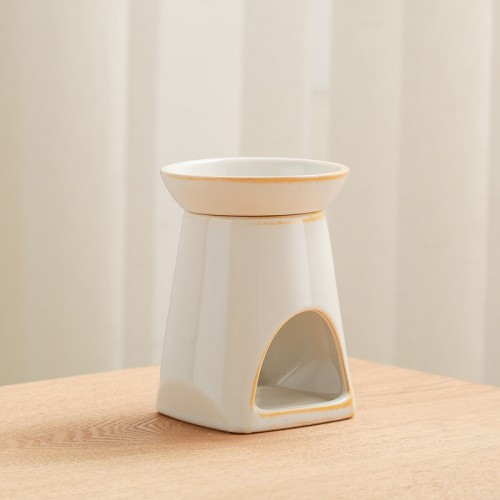 Decoration Home Yoga Spa Bedroom Aromatherapy Aroma Ceramic Essential Oil Lamp Burner Tealight Oil Warmer